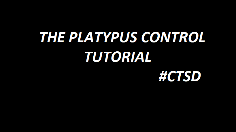 CTSD - The Platypus Control